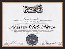 Milan Vantuch - certifikát fittera