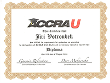 Jiří Votroubek - certifikát fittera